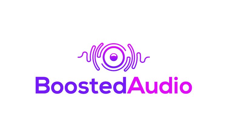 BoostedAudio.com - Creative brandable domain for sale